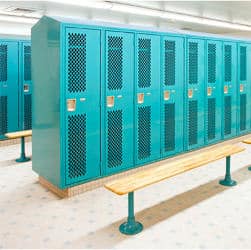 angle iron lockers