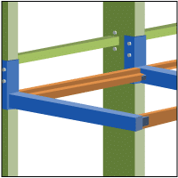 Cantilever Arm Option - Deck Support Saddles