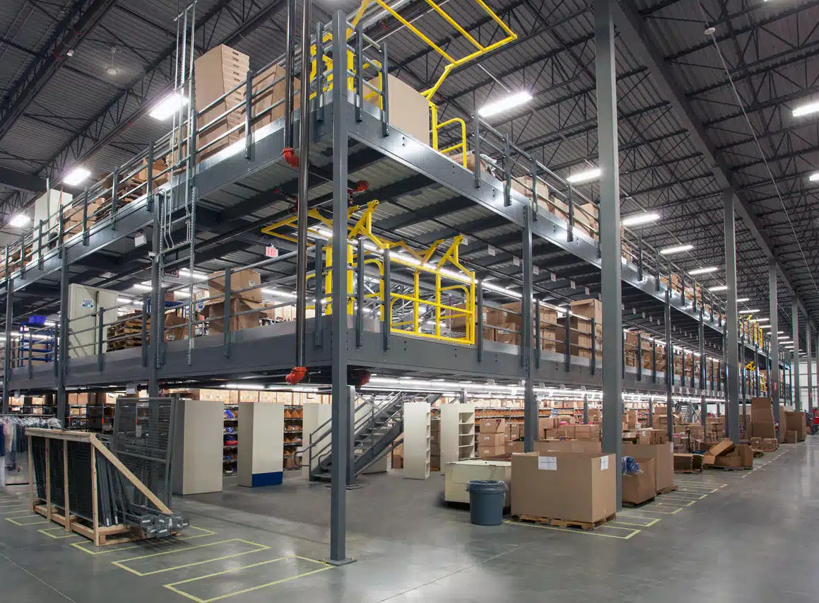 warehouse mezzanine system