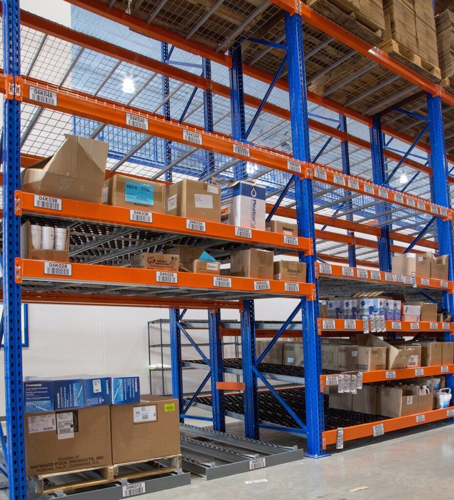 Store Storage Rack Management Custom Retail Warehousing & Retail Storage Systems | REB