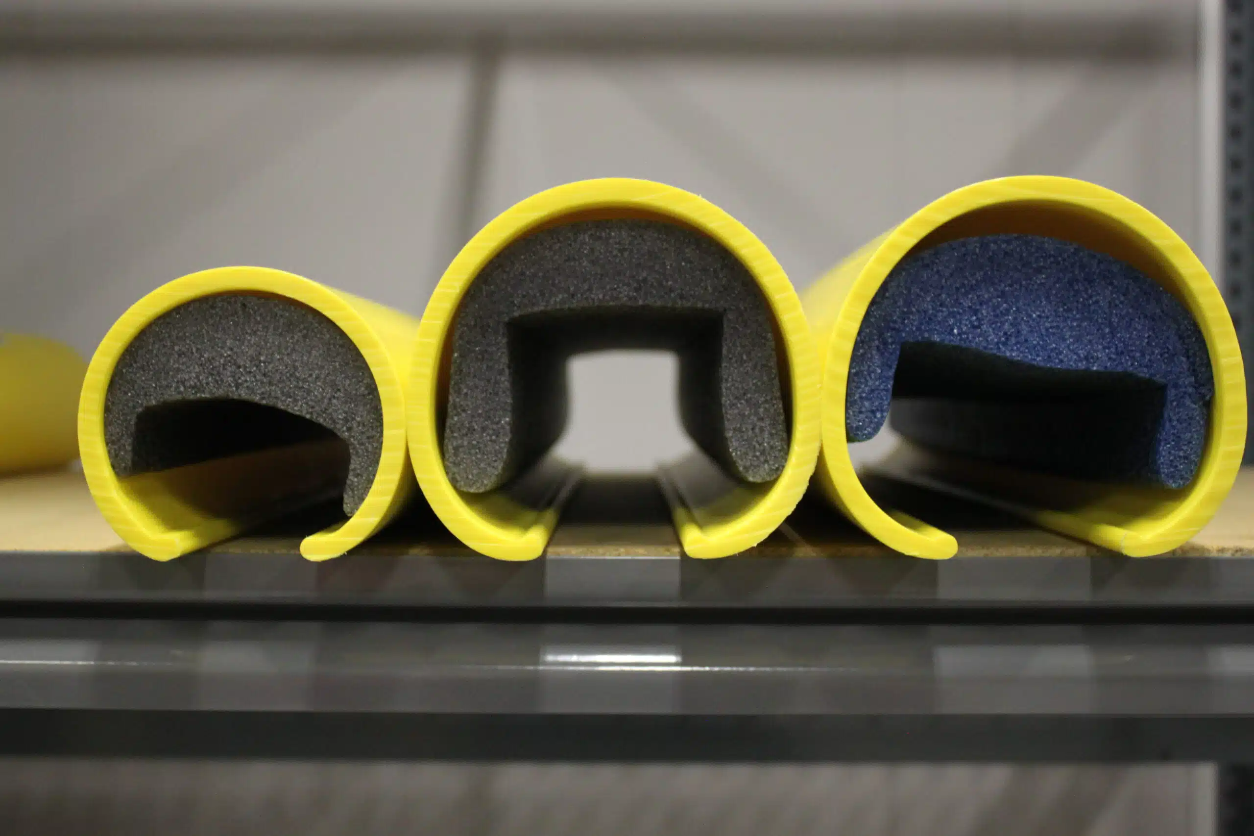 Various sizes for plastic column protectors