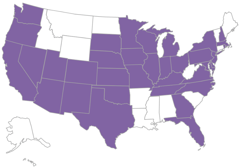 States REB completed jobs in for the company mentioned in the case study.