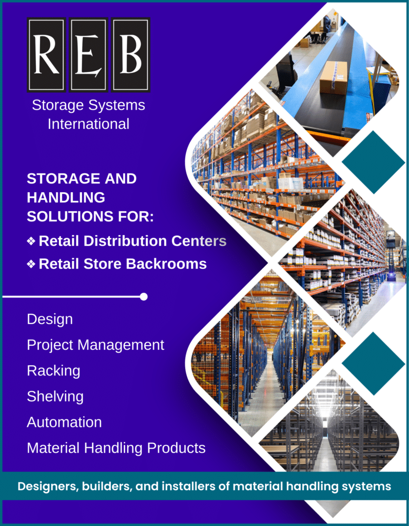 Retail Material Handling Systems and Services Brochure | REB Storage ...