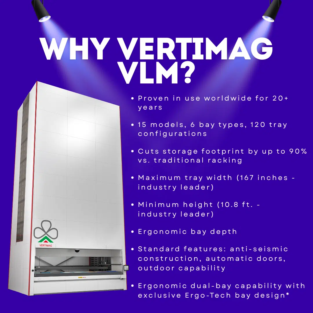 Information on the Vertimag vertical lift module