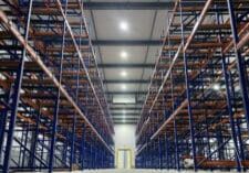 Push Back Racking in a Cooler