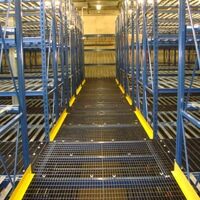 Rack Supported Mezzanine Kick plates